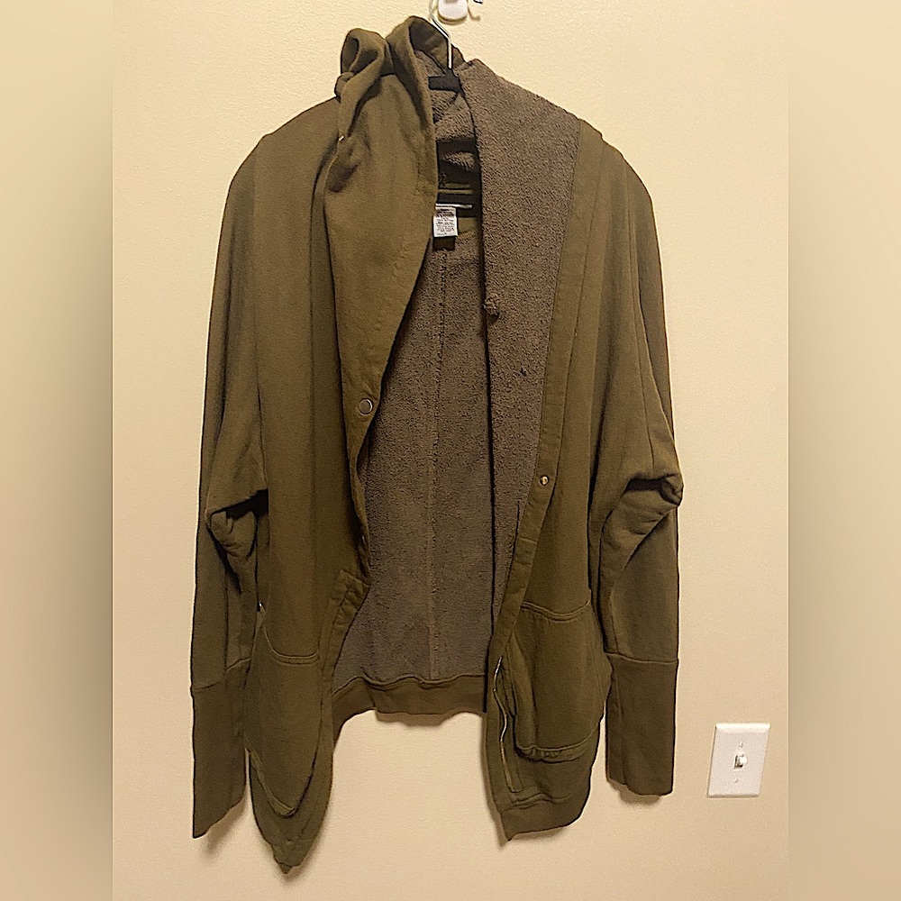 Unique Olive Green Hoodie